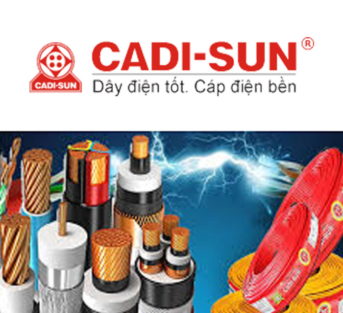 Dây điện điều khiển và động lực CV, CVV, XLPE,CXV, Shield (CADISUN)